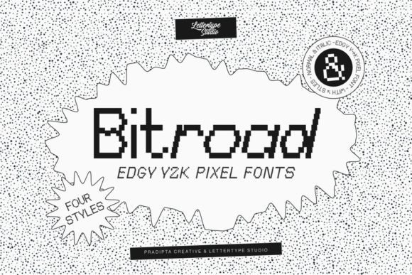 Bitroad: A Pixel-Perfect Sans Serif Font for Bold Digital Branding