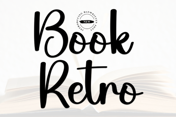 Book Retro: A Handwritten Font That Feels Like Home