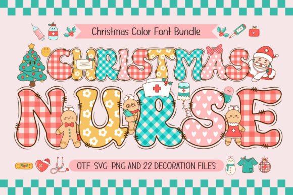 Christmas Nurse: A Festive, Professional Display Font for Small Businesses