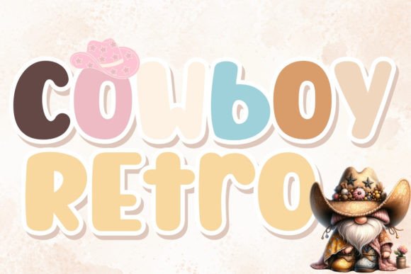 Cowboy Retro Font: A Warm, Authentic Display Typeface