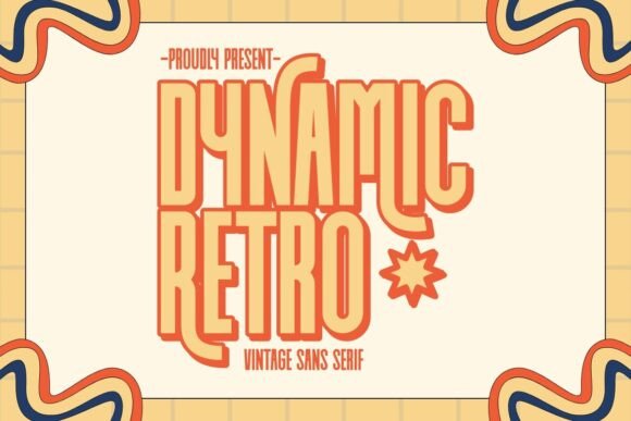 Dynamic Retro: A Clean Vintage Sans Serif for Digital Branding