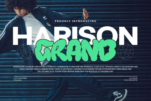 Harison Grand: A Retro Display Font That Builds Brand Trust