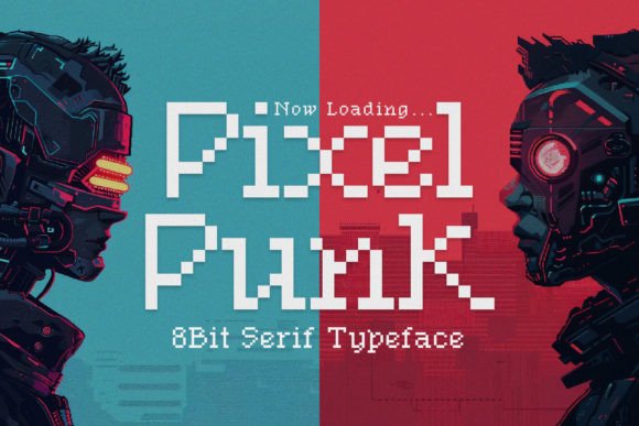 Punk Pixel: A Serif Font That Packs Personality