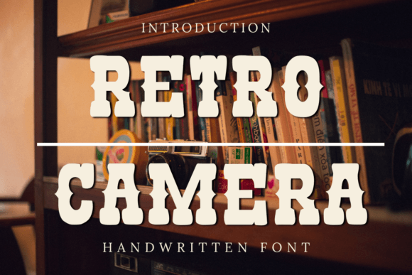 Retro Camera: A Slab Serif Font That Anchors Campaign Visuals