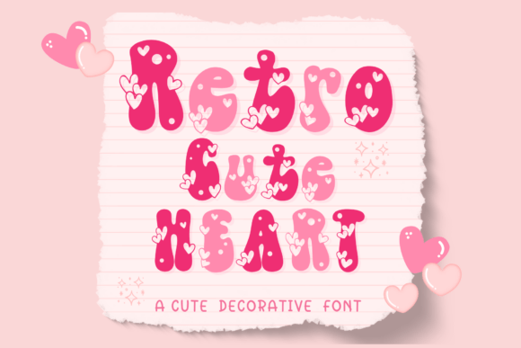 Retro Cute Heart Font for Warm, Memorable Branding