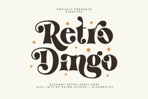 Retro Dingo: A Serif Font for Editorial Warmth and Vintage Clarity