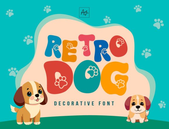 Retro Dog Font: A Playful, Professional Branding Choice