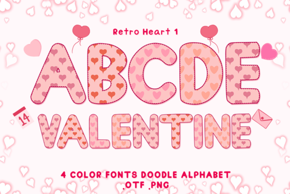 Retro Heart 1: A Warm, Playful Display Font for Editorial Charm