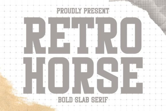 Retro Horse: A Bold Slab Serif for Scroll-Stopping Marketing