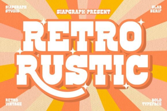 Retro Rustic: A Slab Serif That Anchors Editorial Mood