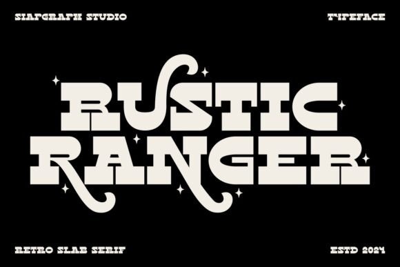 Rustic Ranger: A Bold Slab Serif for Distinctive Web Typography