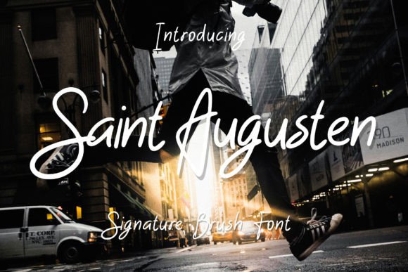 Saint Augusten: A Thoughtful Display Font for Editorial Moments