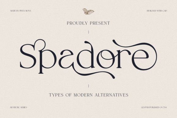 Spadore: A Luxury Serif Font That Elevates Real Small Business Branding