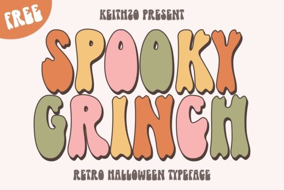 Spooky Grinch: A Halloween Typeface That Just *Works* for Makers