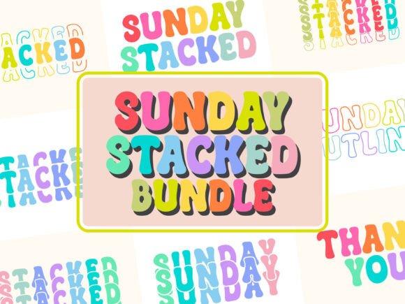 Sunday Stacked: A Retro Display Font That Delivers Personality & Clarity