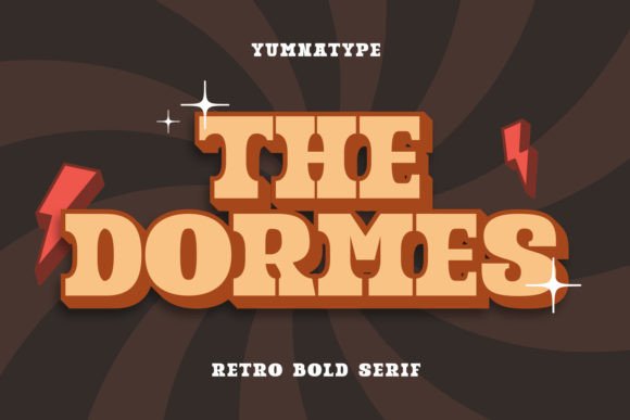 The Dormes: A Bold Serif Font for Editorial Impact