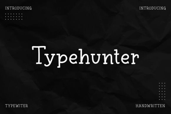Typehunter: A Vintage Serif Font That Elevates Real Business Materials