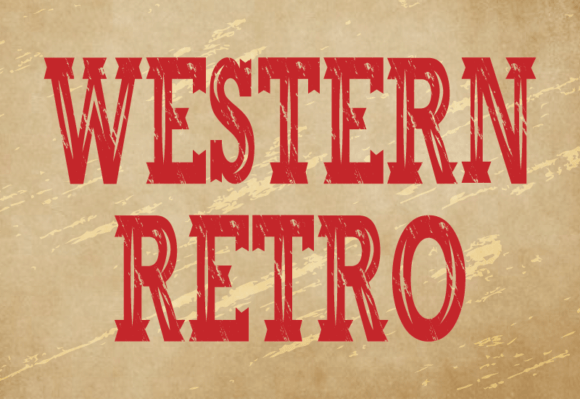 Western Retro: A Vintage Serif Font That Feels Like Home
